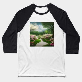 Summer Blooming Baseball T-Shirt